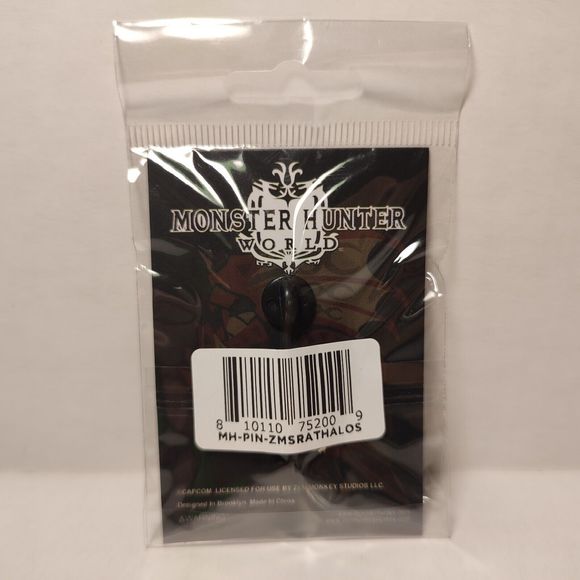 Rathalos Official Monster Hunter Collectible Pin Authentic Capcom Product - Picture 3 of 3